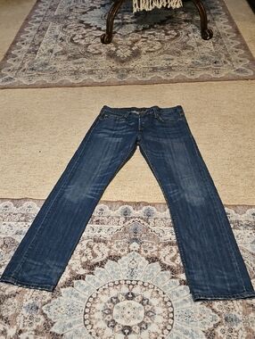 Levi's 501 Men's Dark Blue Straight Jeans 27X32